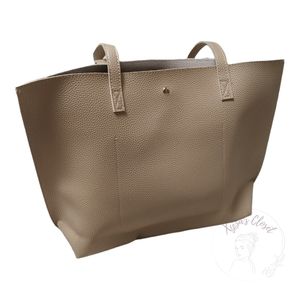 Vegan Leather Tote Bag
